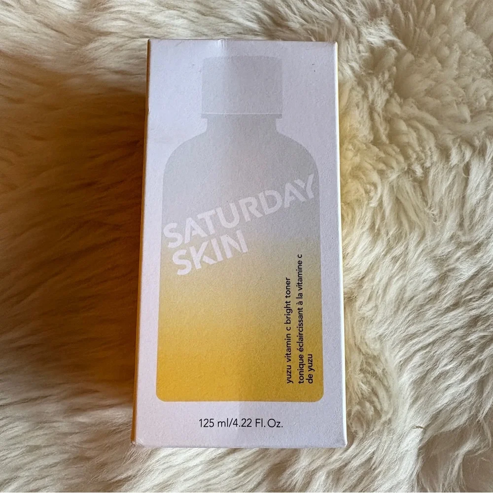 NEW Saturday Skin Yuzu Vitamin C Bright Toner 125ml